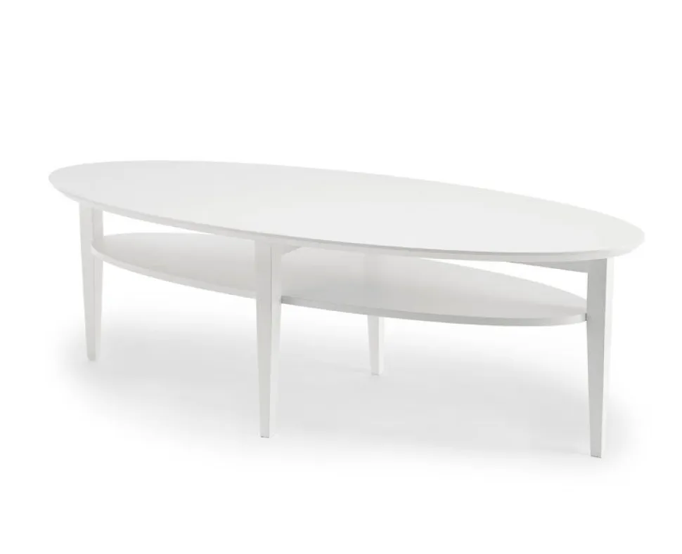 Tango Soffbord 160 | Vitbetsad ek