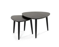 Team Soffbord | Svartbetsad Ek 55+70