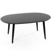 Team Soffbord 120 | Svartbetsad Ek