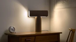 Teelo 8020 bordslampa Naturbjörk