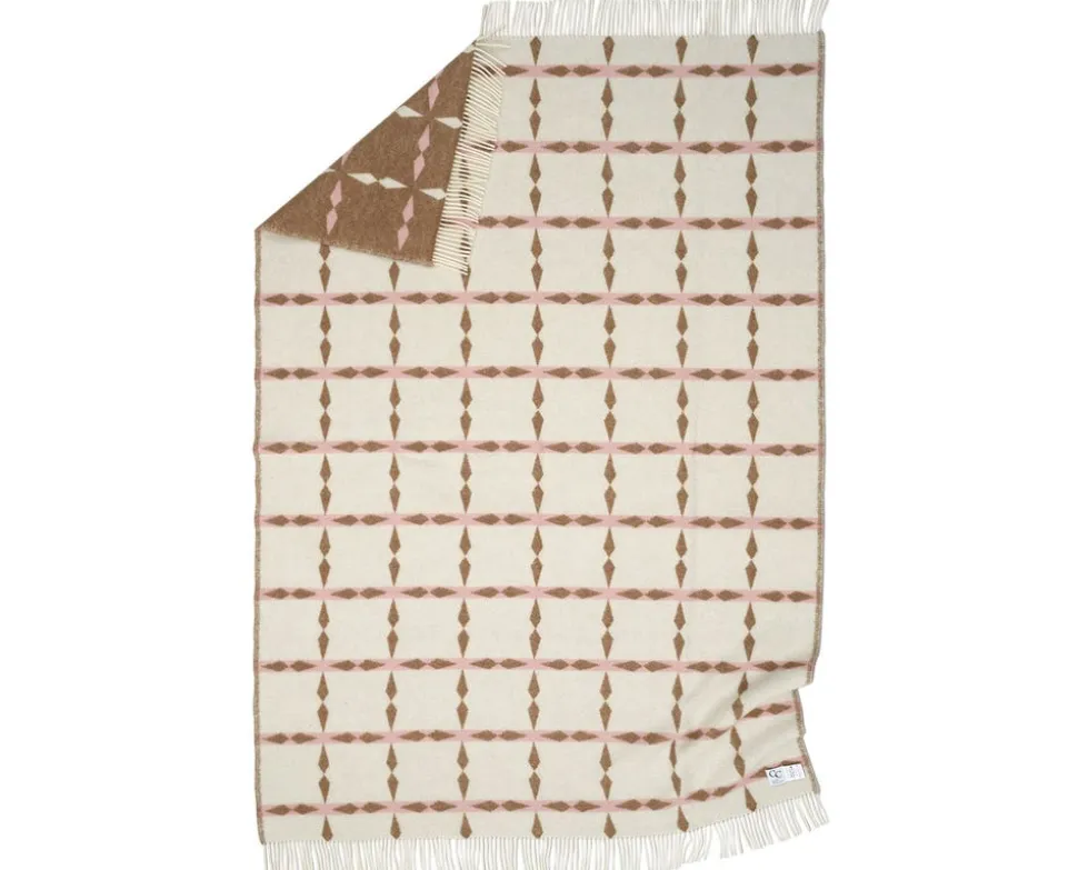 Tile Pläd | Rosa