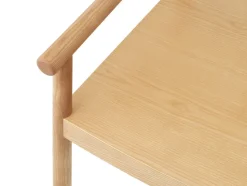 Timb Loungefåtölj | Träsits | Tan