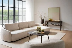 Tompkins Soffbord 90x90 | Brunoljad Ek