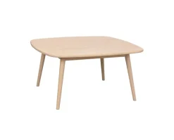 Tompkins Soffbord 90x90 | Vitpigm. Ek