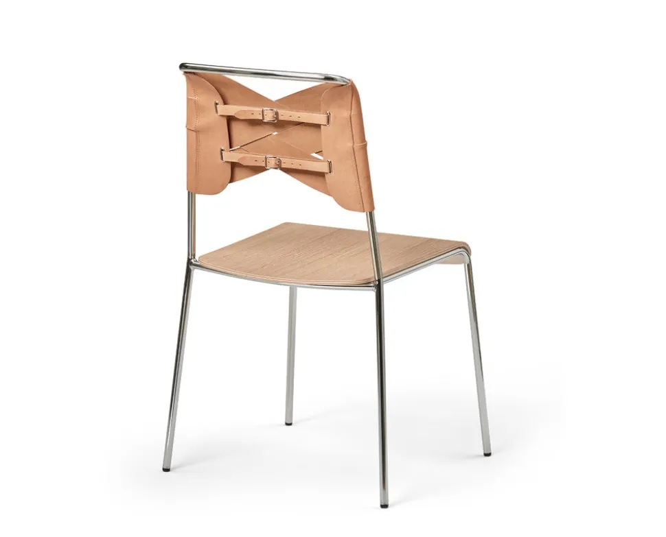 Torso Stol Krom | Ek/Natural