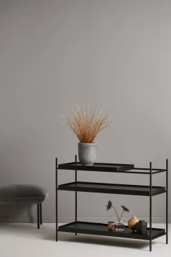 Tray sideboard Låg 1 kort ek  + 2 breda ek