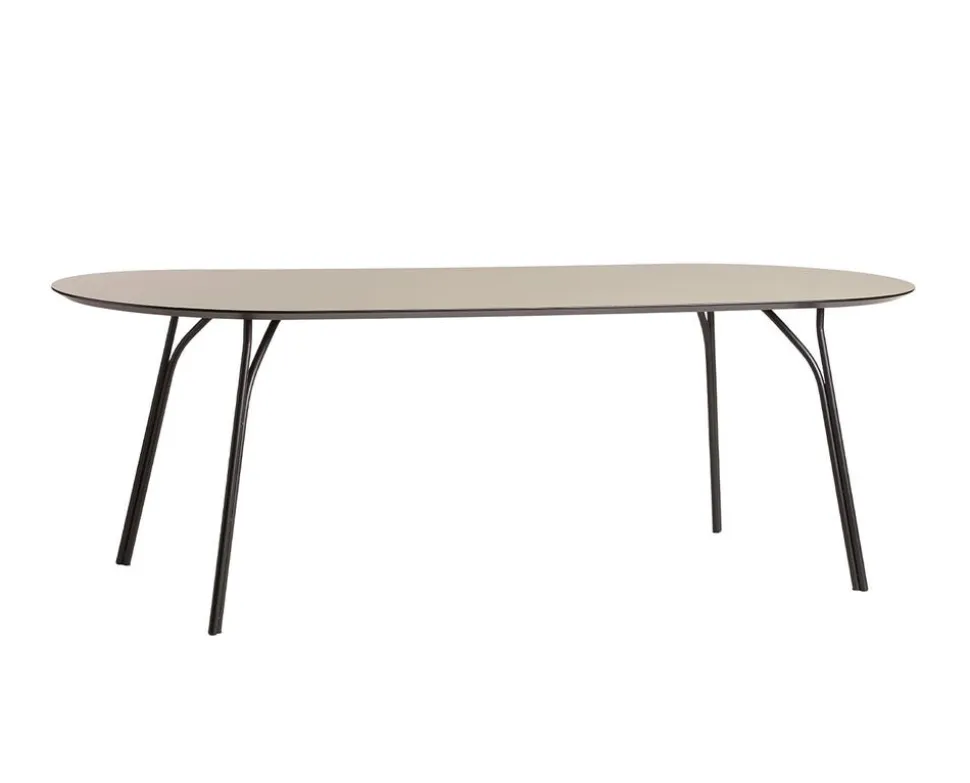 Tree Matbord 220 | Beige / Svart