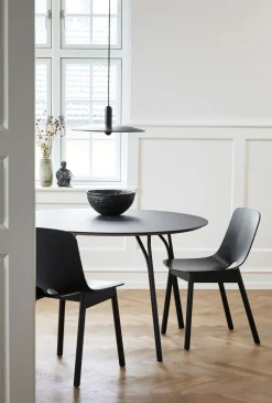 Tree Matbord Runt Ø120 | Beige / Svart