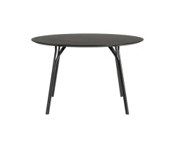 Tree Matbord Runt Ø120 | Svart / Svart