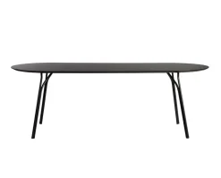 Tree Matbord 220 | Svart / Svart