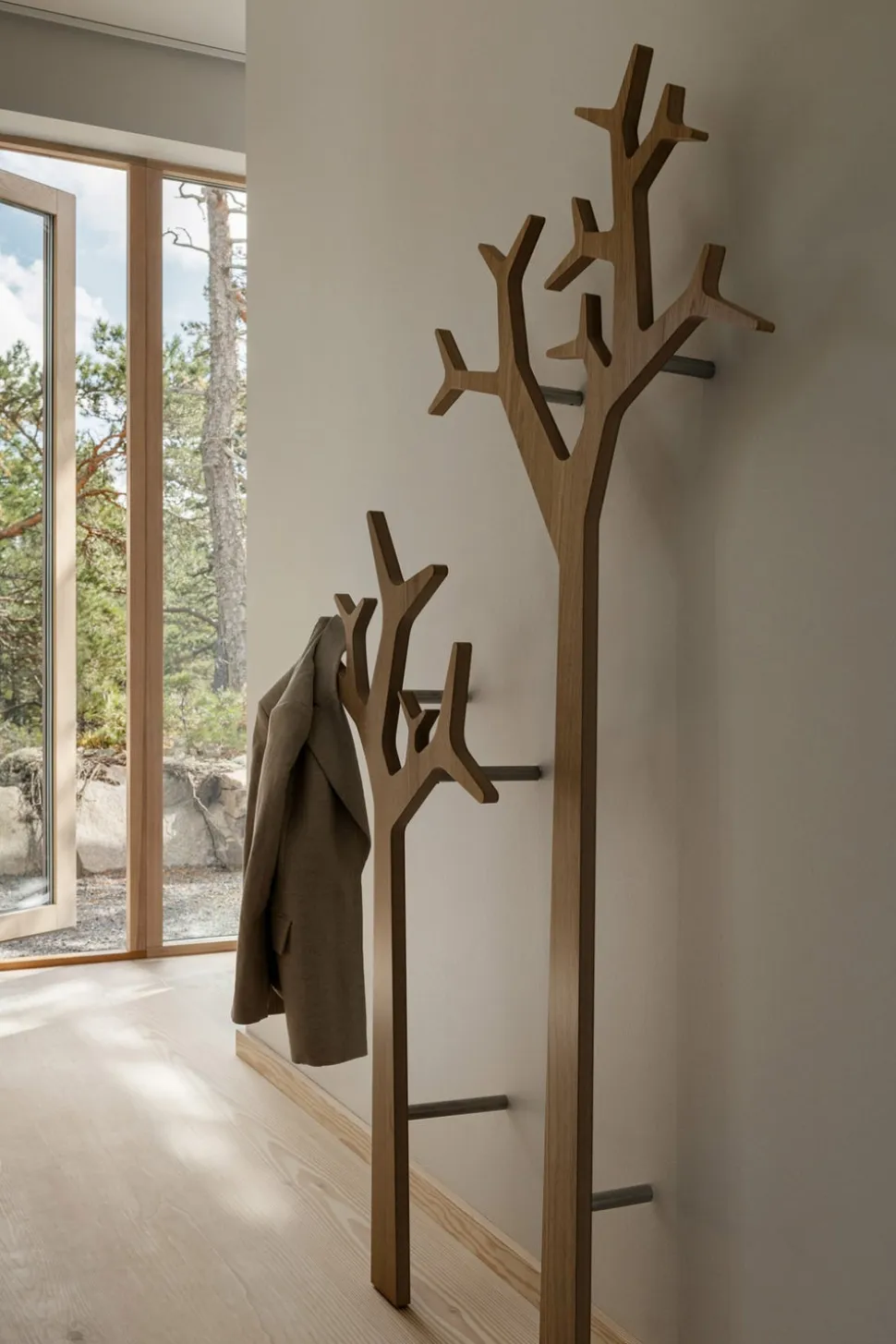 Tree rockhängare vägg hög | Vit