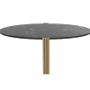 Tribus Soffbord Ovalt | Sand/Marmor