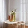 Tribus Soffbord Ø80 | Sand/Travertin