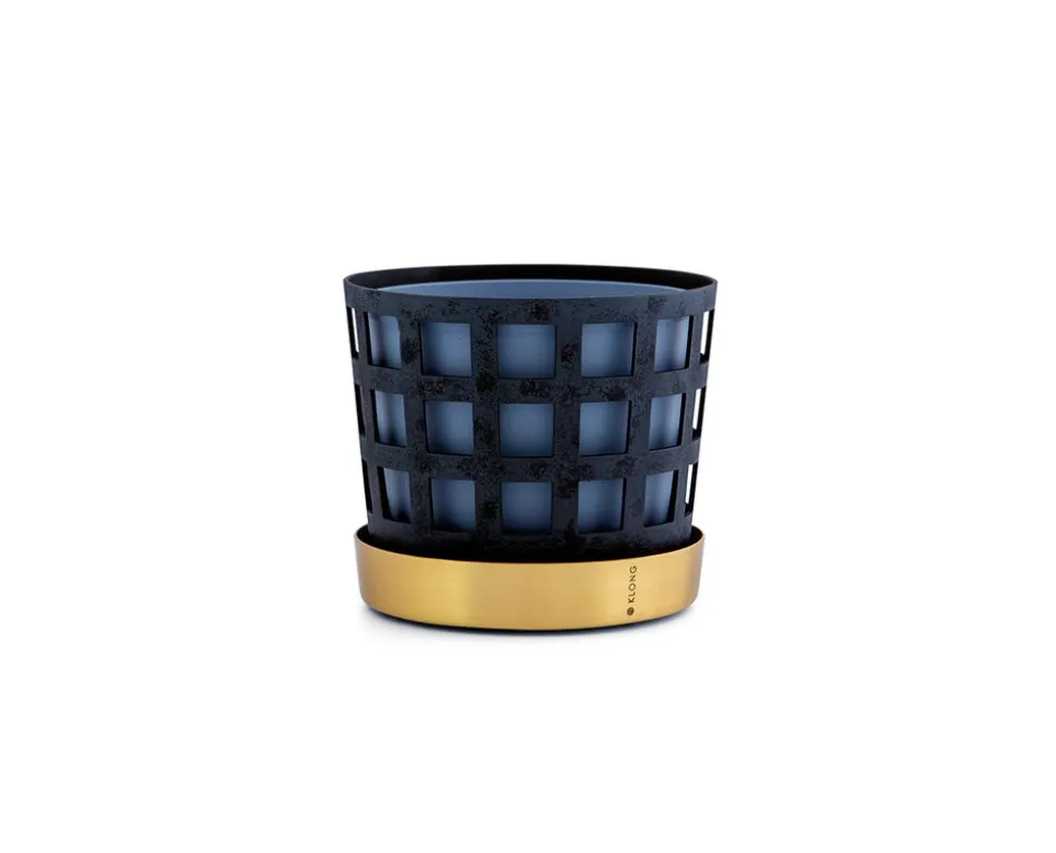 Trio Square Kruka | Liten | Blå