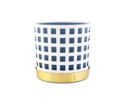 Trio Square Kruka | Stor | Vit