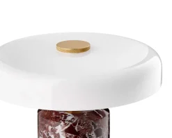Trip Bordslampa | Burgundy/ Opal Glossy