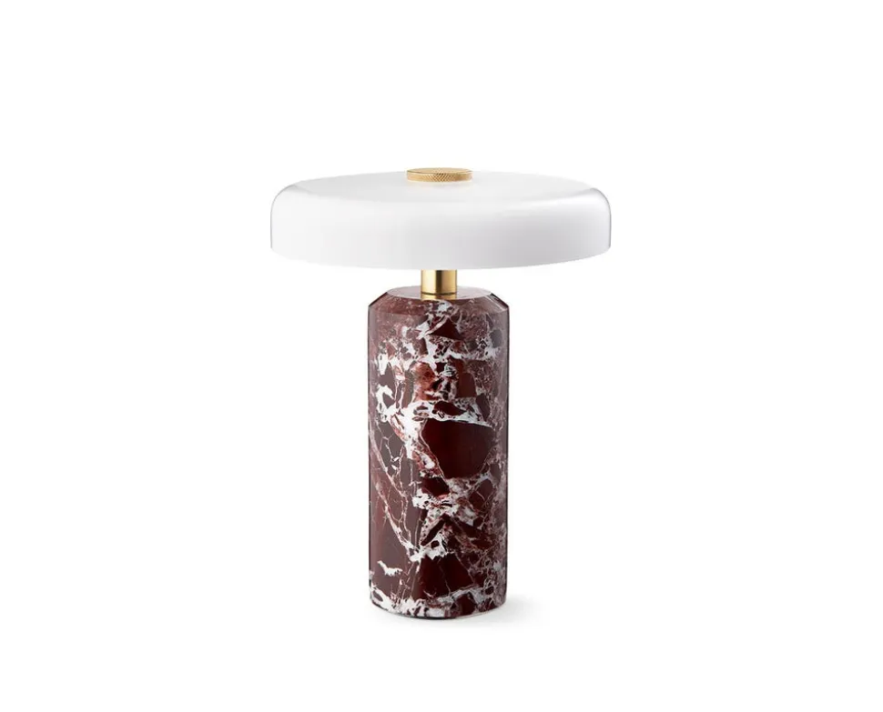 Trip Bordslampa | Burgundy/ Opal Glossy