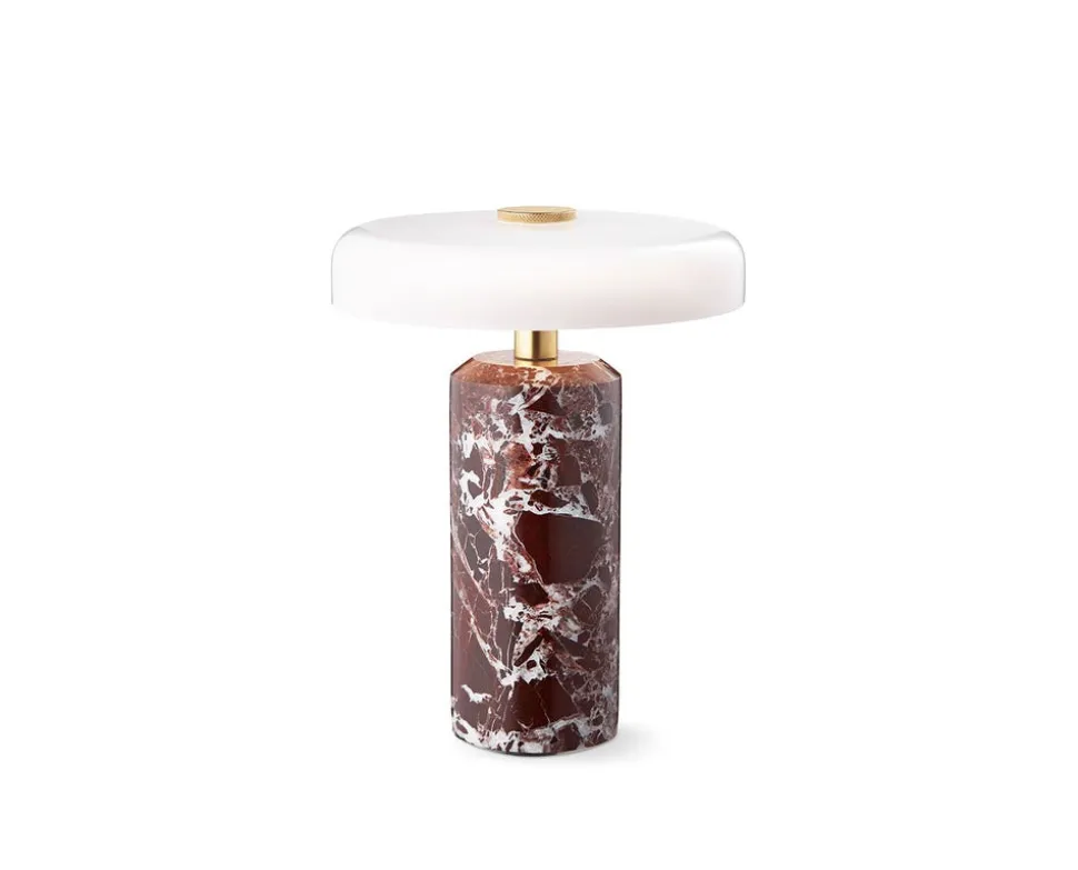 Trip Bordslampa | Burgundy/ Opal Glossy