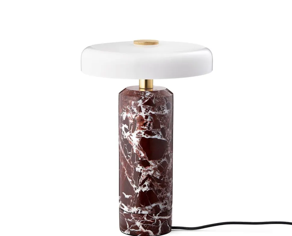 Trip Bordslampa | Burgundy/ Opal Glossy