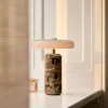 Trip Bordslampa | Dark Emperador/ Opal Glossy