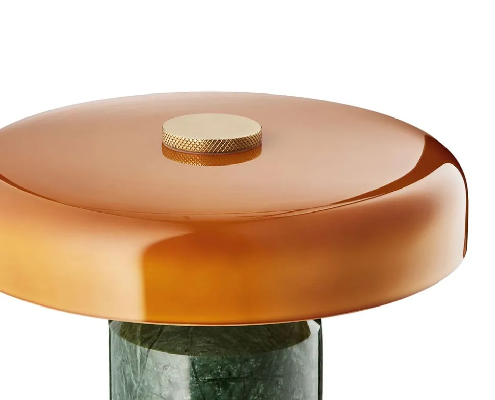 Trip Bordslampa | Moss/ Amber
