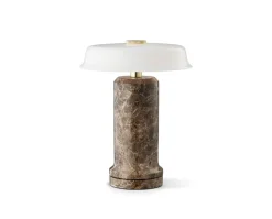 Trip No. 2 Bordslampa | Dark Emperador/ Opal Glossy