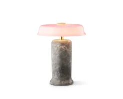 Trip No. 2 Bordslampa | Silver/ Rose