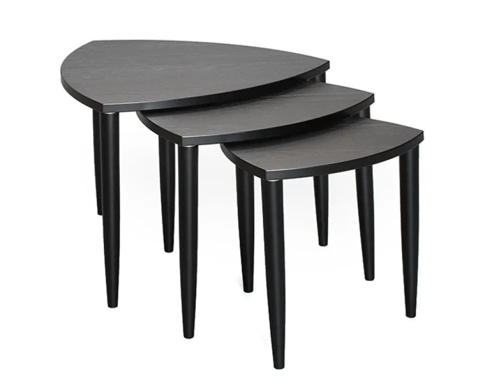 Tripoli Satsbord | Svartbetsad Ek