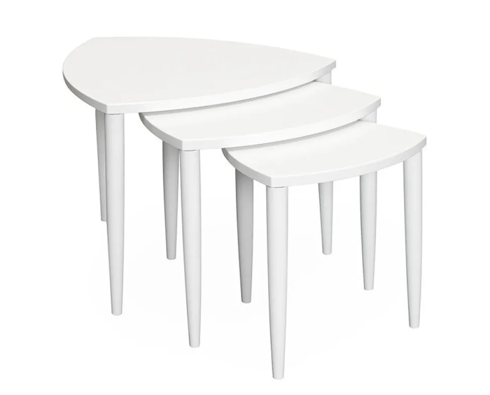 Tripoli Satsbord | Vitlack