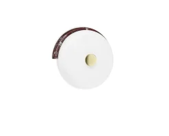 Trip Vägglampa | Burgundy/ Opal Glossy