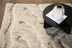 Trondheim x Josefin Lustig Matta | Beige/White Wool | 200x300
