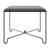 Tropique Matbord/Cafébord Outdoor | Svart
