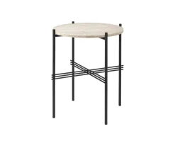 TS Sidobord Outdoor Ø40 | Travertine