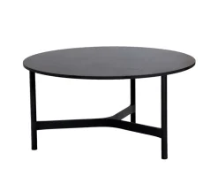 Twist Soffbord Ø90 | Lava Grey/ Dark Grey Structure
