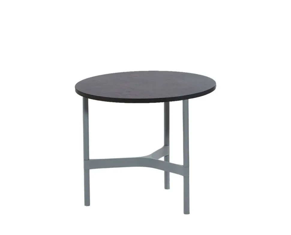 Twist Soffbord Ø45 | Light Grey/ Dark Grey