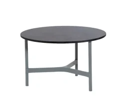 Twist Soffbord Ø70 | Light Grey/ Dark Grey Structure