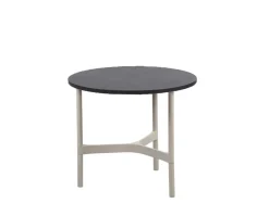 Twist Soffbord Ø45 | Sand/ Dark Grey