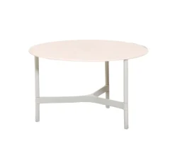 Twist Soffbord Ø70 | Sand/ Travertine Look