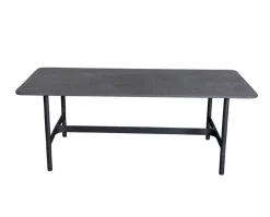 Twist Soffbord 120x60  | Lava Grey/ Fossil Black