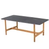 Twist Soffbord 120x60  | Teak/ Fossil Black