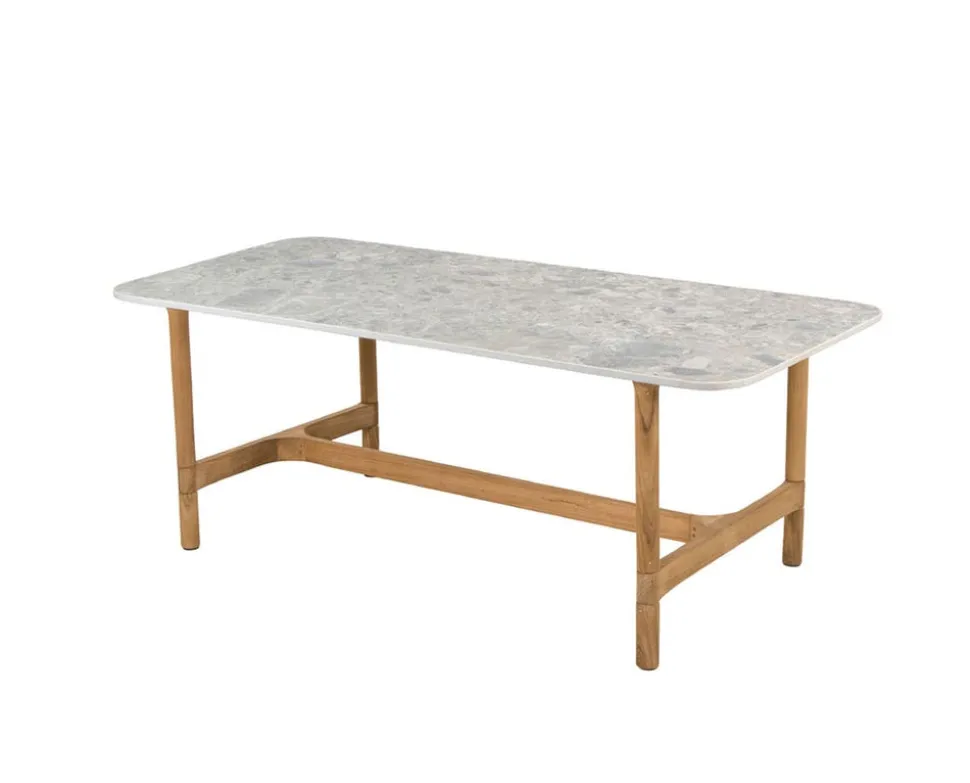 Twist Soffbord 120x60 | Teak/ Multi Colour