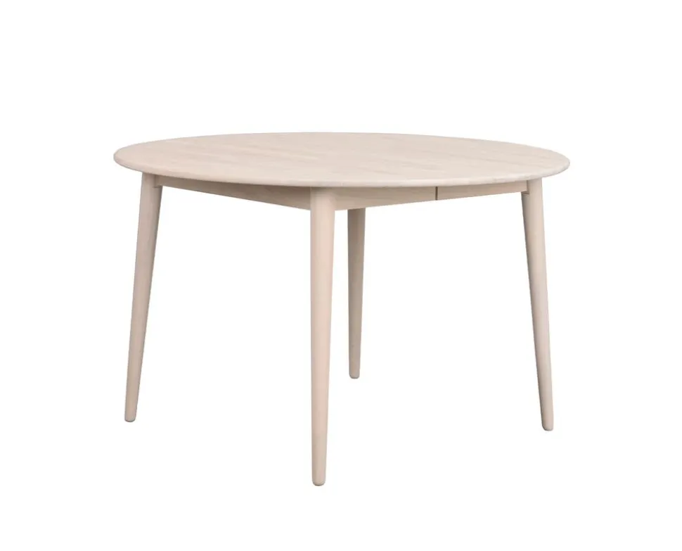 Tyler Matbord 120 Runt | Vitpigm. Ek
