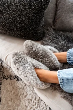 Ulla Fårskinnstofflor Creme | Storlek 36