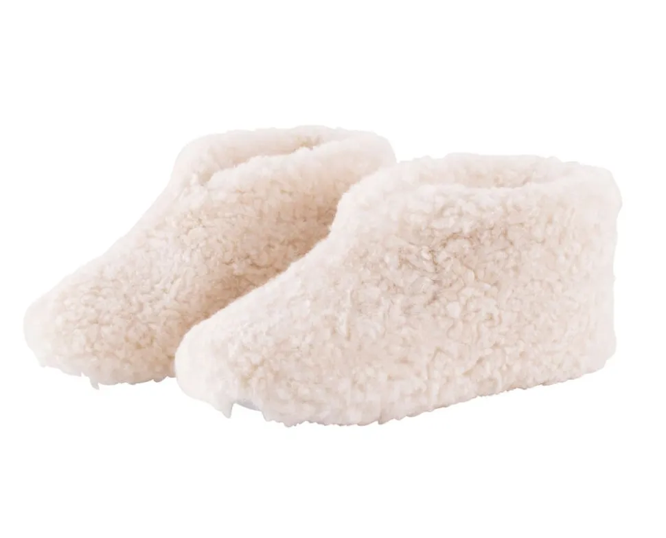 Ulla Fårskinnstofflor Creme | Storlek 36