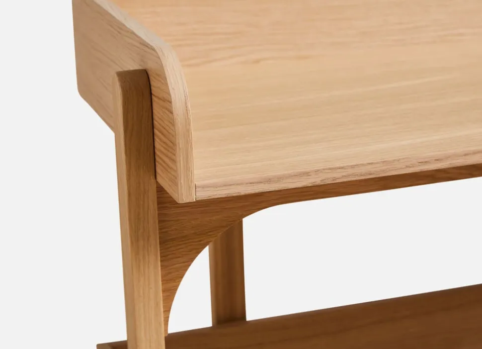 Utility Hylla | Vitpigmenterad Ek