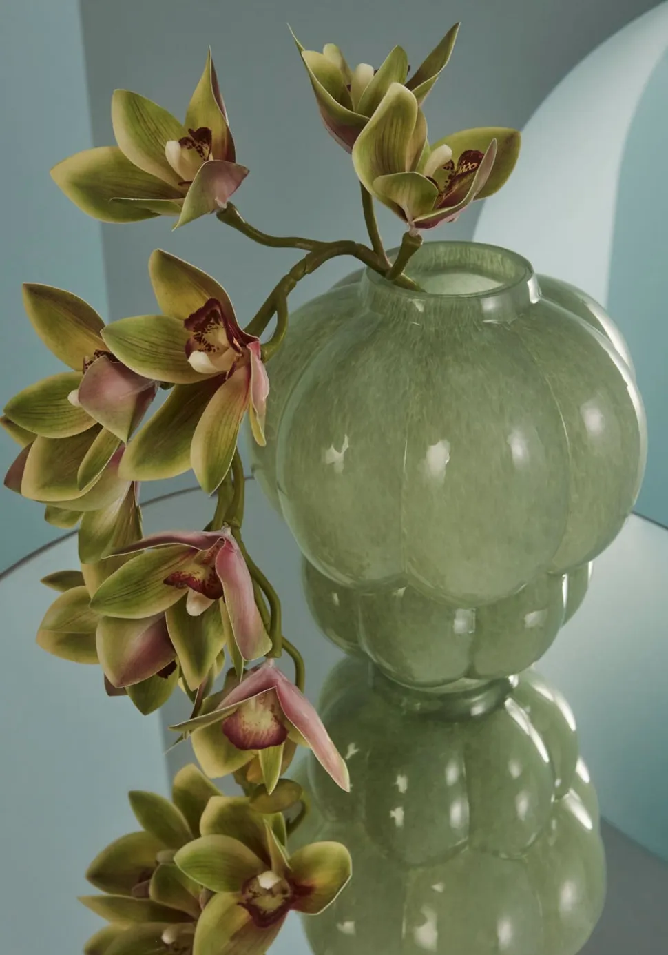 Uva Vas Glas Ø26 | Pastel Green