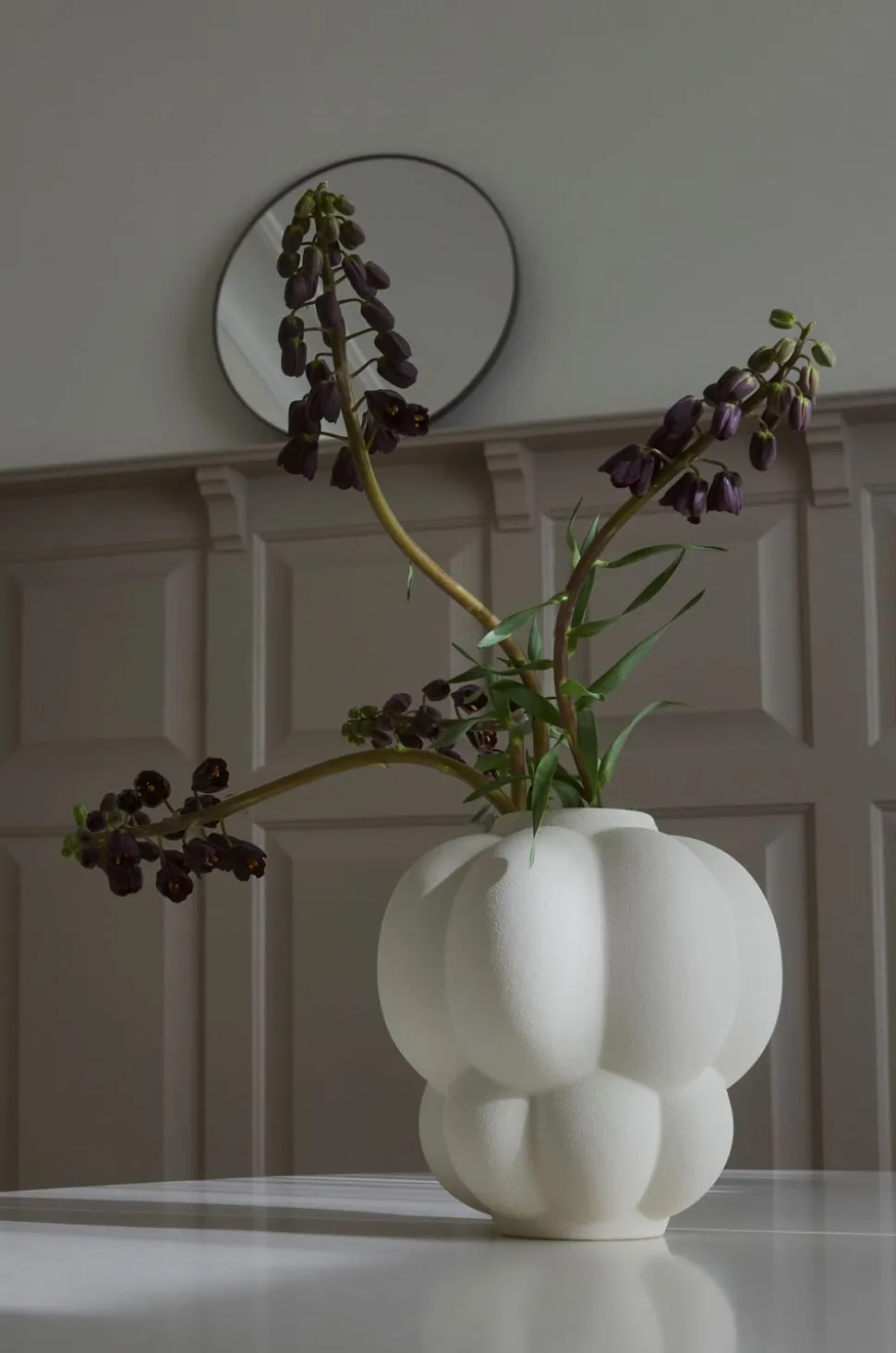Uva Vas Keramik Ø26 | Cream