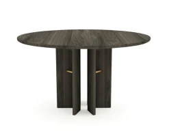 Velvet Fan Matbord | Runt | Hel Skiva