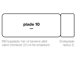 Velvet Matbord | Runda räfflade träben