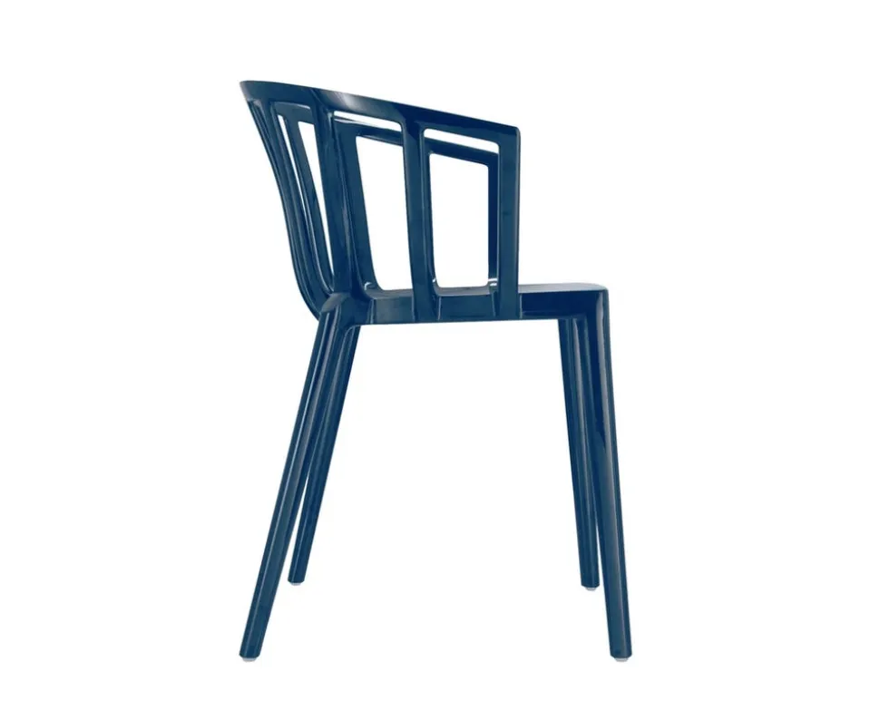 Venice Stol | Glossy Blue